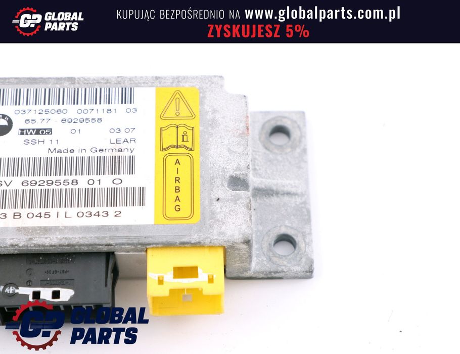 BMW E65 E66 Moduł Sensor Poduszek Airbag