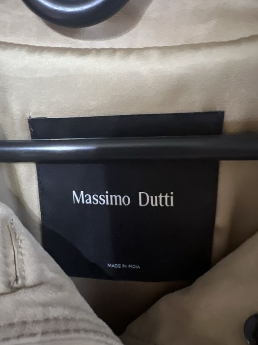 Замшева куртка-жакет MassimoDutti