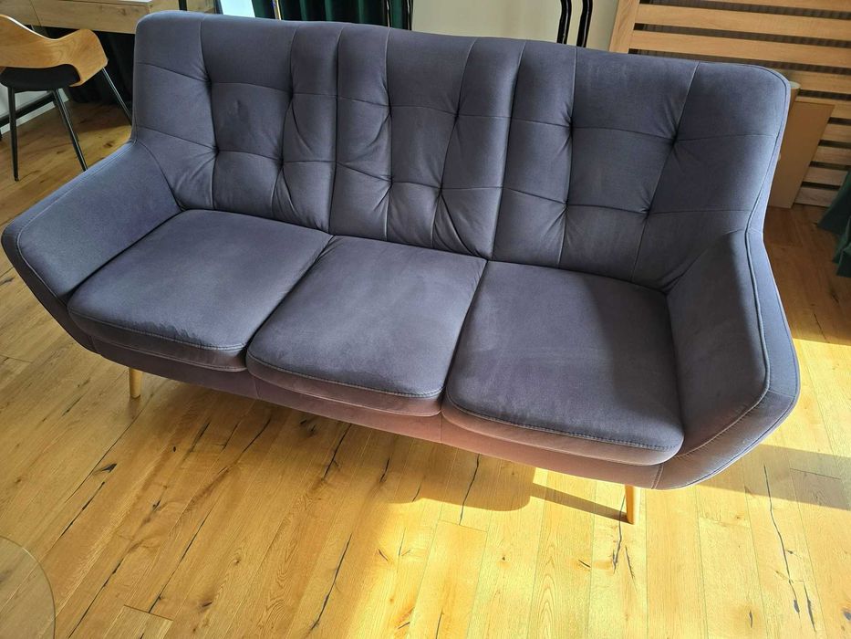 Sofa 3-osobowa - Scandi (antracyt)