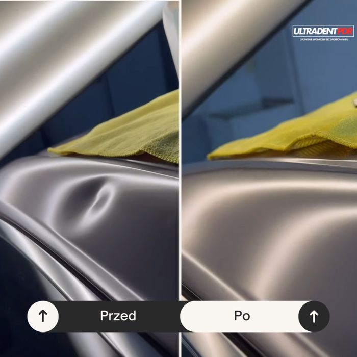 Usuwanie wgnieceń PDR naprawy blacharskie