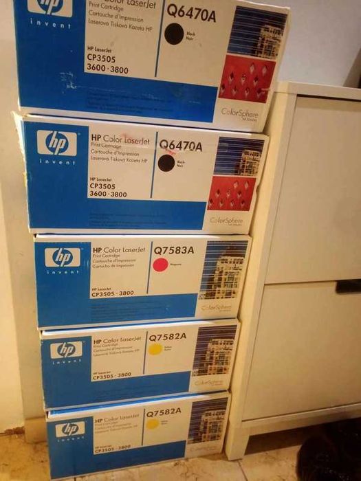 Oryginalny Toner HP CP3505 Q6470A Black