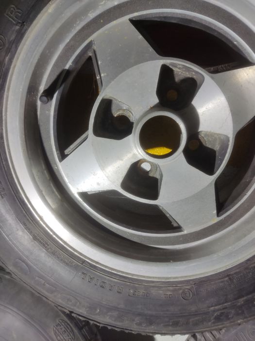 Jantes 13 4x100 com pneus
