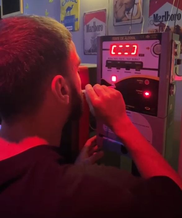 Vending Machine Alcoolímetro (Novo)