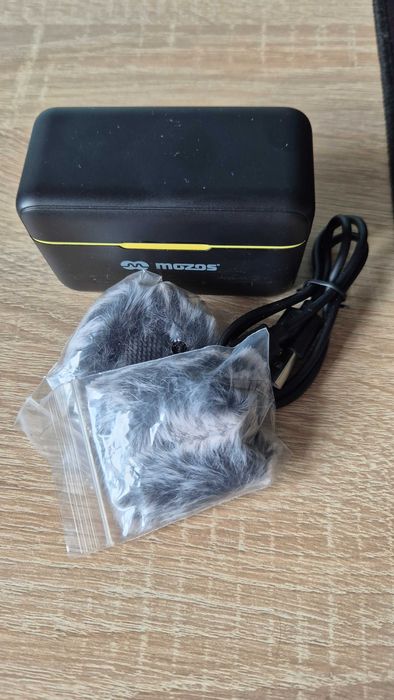 Mozos MX3-DUAL mikrofony bezprzewodowe 2.4GHz Bluetooth 5.3 redukcja szumów USB-C TX RX dla twórców zestaw