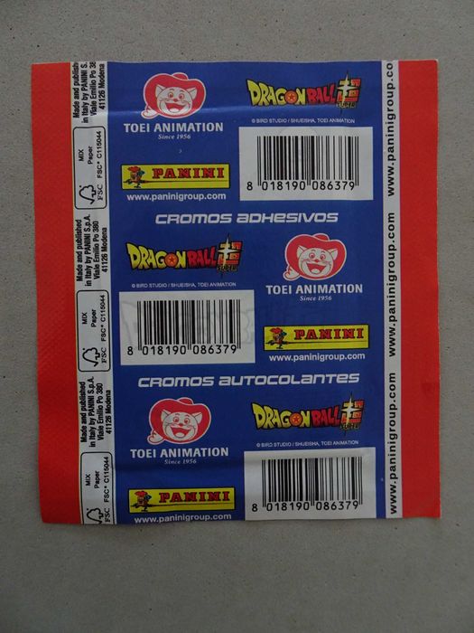Carteira de cromos fechada - Dragonball Panini