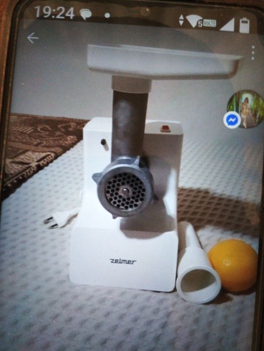 Elektryczna maszynka Zelmer do mielenia mięsa