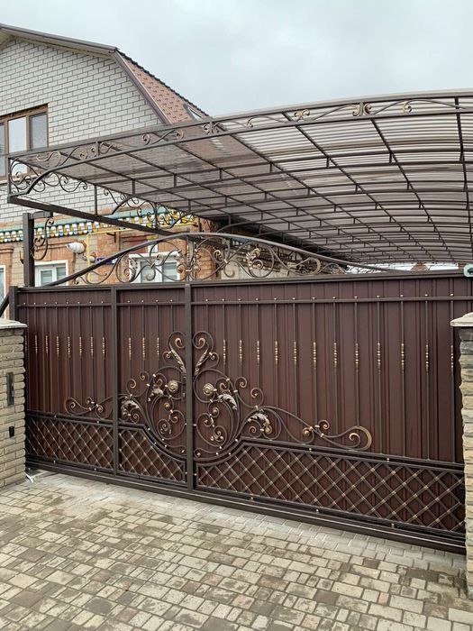 Ворота, заборы, навесы