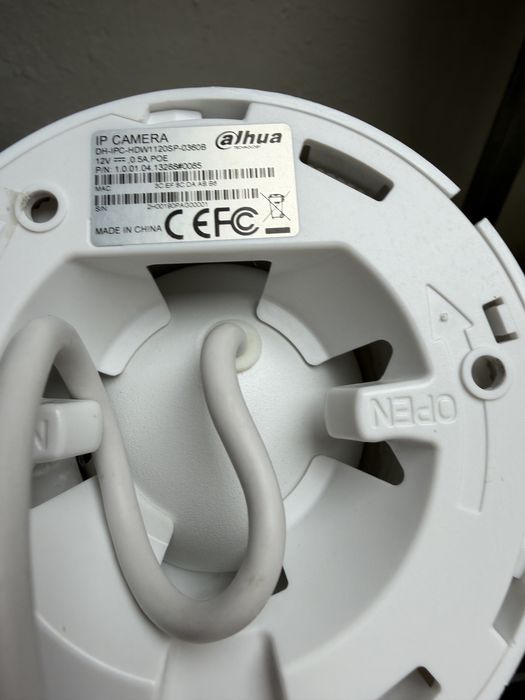 IP-камера Dahua DH-IPC-HDW1120SP купольна з ІЧ-підсвічуванням