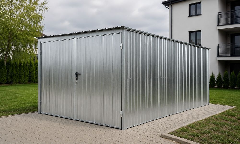 Garaż blaszany 3x5. Garaż w 1 GATUNKU. Garaż od producenta.