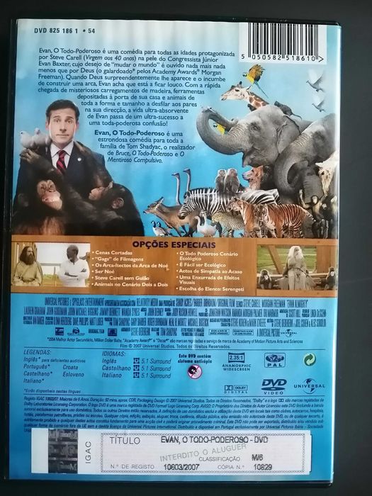 Dvd Evan o todo poderoso