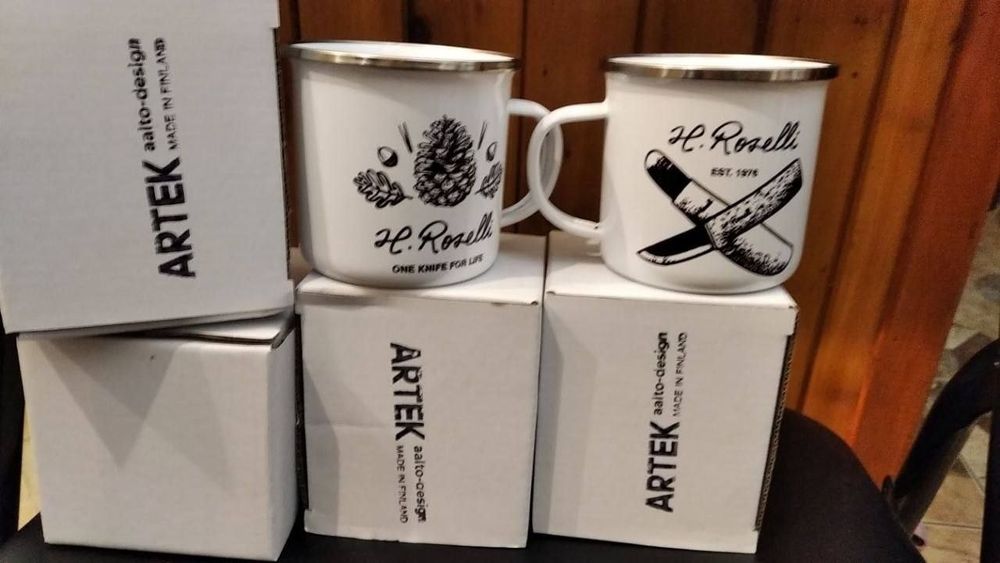 Roselli mug.   Кружка туристична.  Фінляндія
