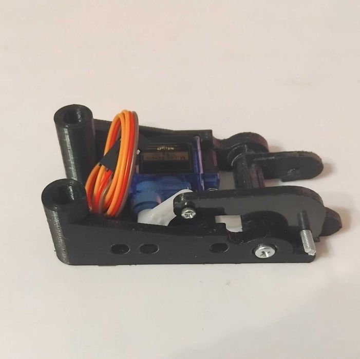 Механізм повороту нахилу fpv камери для дрона, квадрокоптера. MG-90S