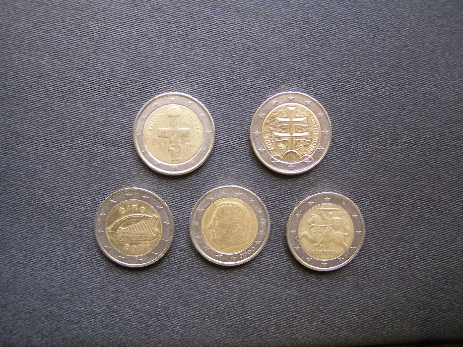 moedas correntes 2 EURO