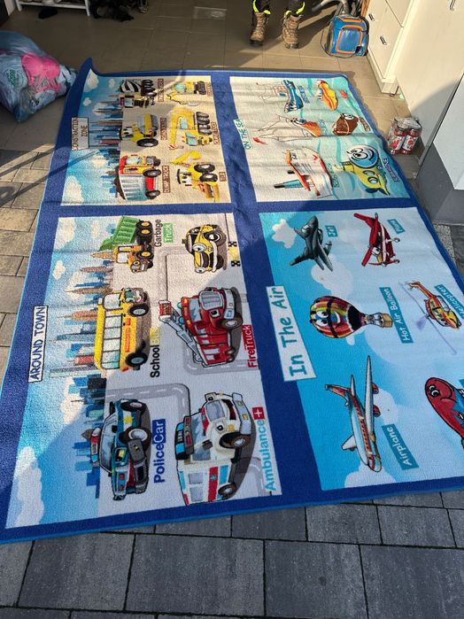 Dywan dla chłopca duży 3x2