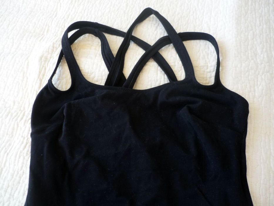 Dois Fato Banho NOVOS : 1º NIKE Sport/2º Preto Alças Originais