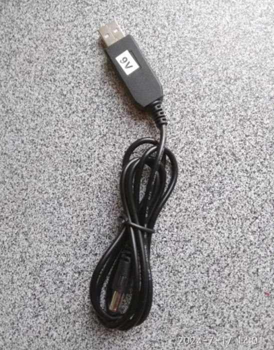 Кабель USB DC 9v