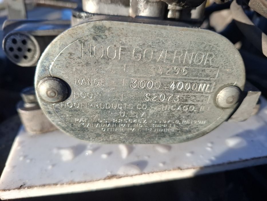 Silnik v6 vortec GM 4.3 wózek maszynowy v 6 wentylator  alternator