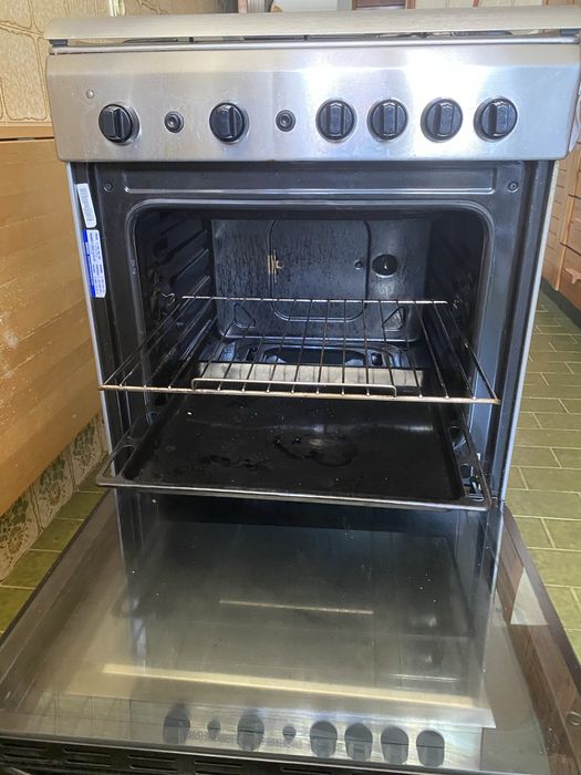 Fogão Indesit I6GG1F(X)/P Inox – 4 Queimadores a Gás + Forno a Gás (60 cm)