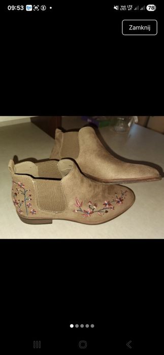 Buty botki 38 rozm