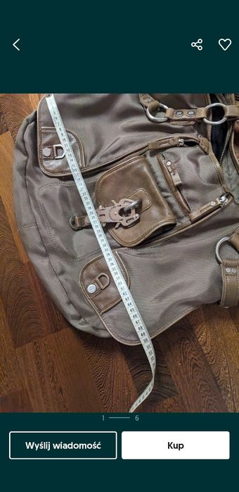 Oferta do 2.01 Damska torebka GGL Orginalna. Ze skórą.