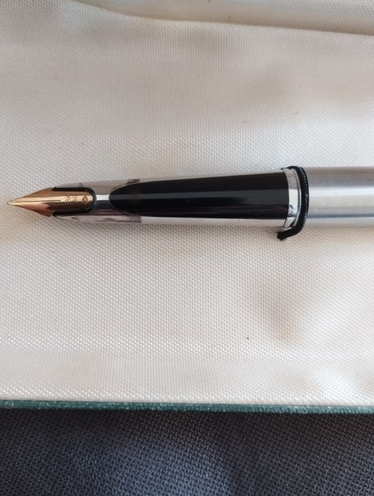 Conjunto canetas waterman c/f 18k