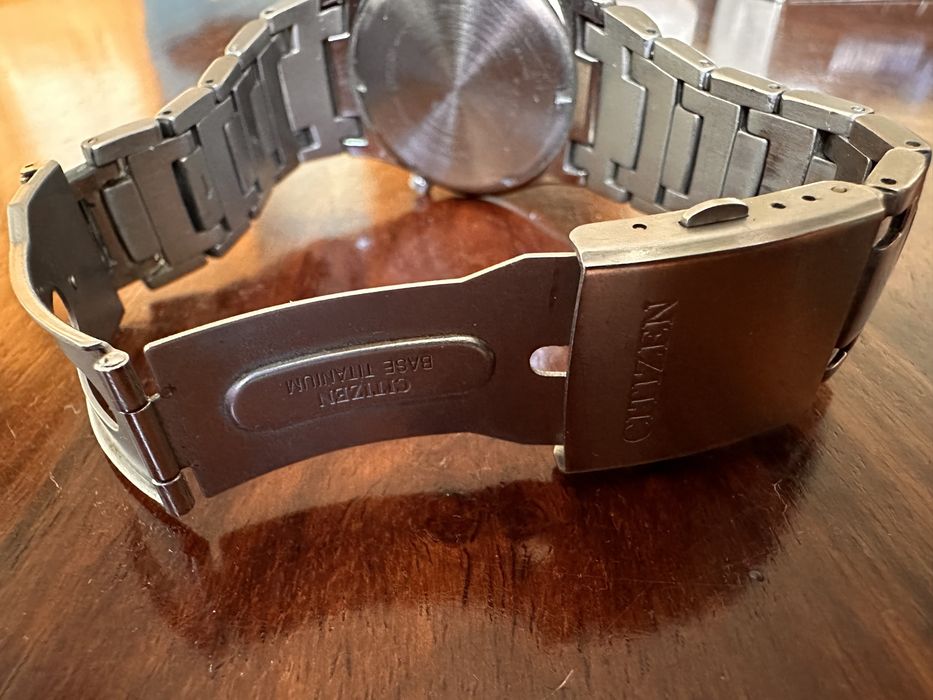 Zegarek tytanowy Citizen Marinaut Chronograph