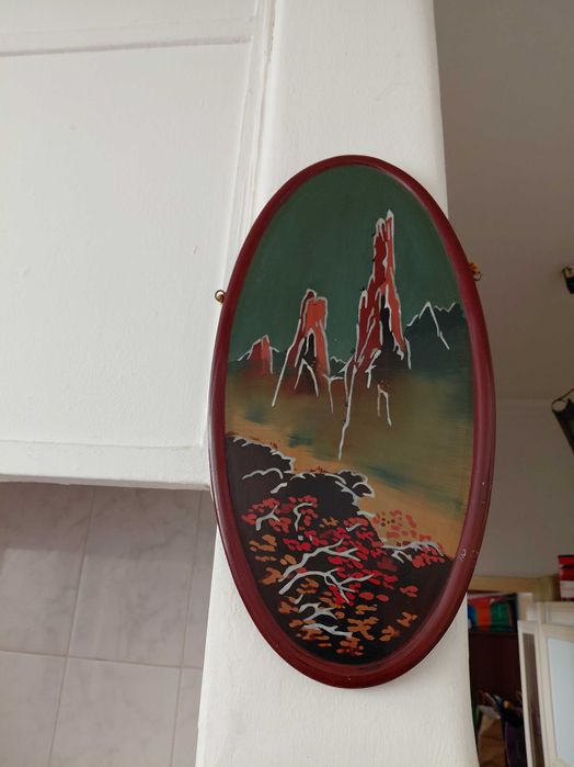 Quadro de Parede Pintado à Mão