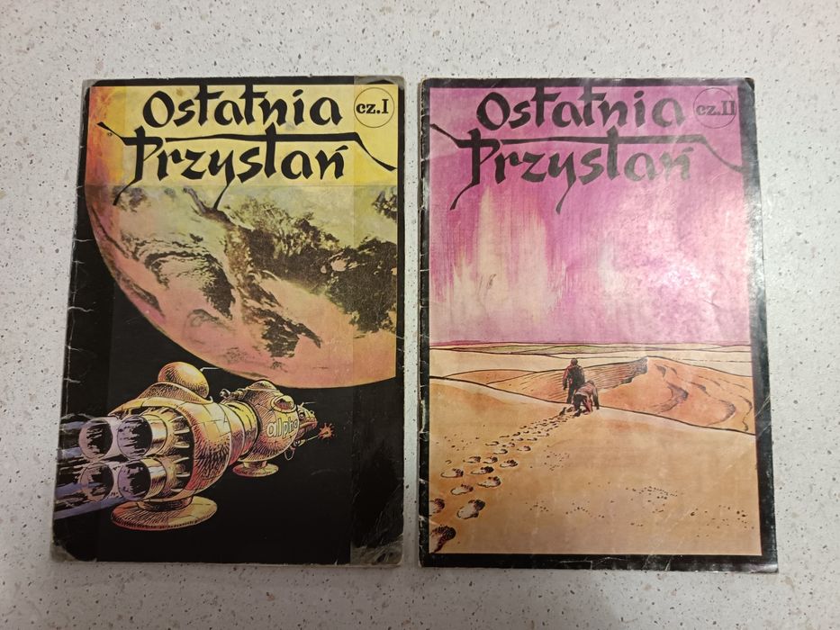 Kolekcja,kompletna seria 2 komiksów Ostatnia przystań