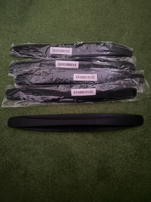 Lote 12 Protetores Auto (Novos) - Carbono + Cromados