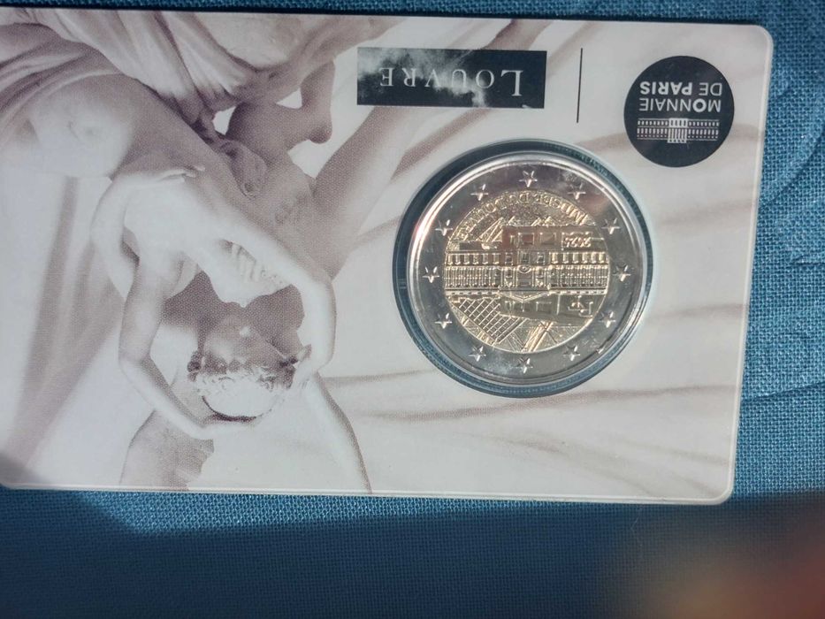 Moedas coincard França 2 Euros 2025 - Novidade