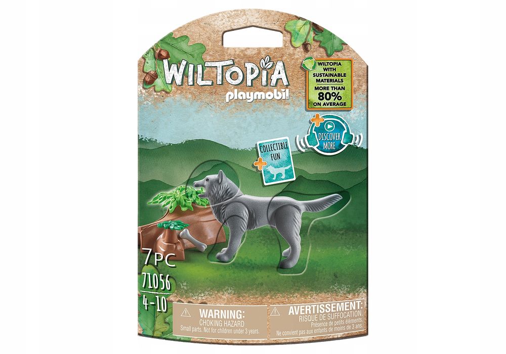 Wilk Figurka Playmobil Wiltopia 71056 Zestaw Wraz Z Akcesoriami
