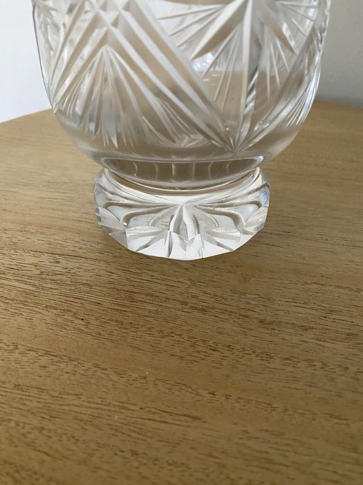Krysztal wazon PRL