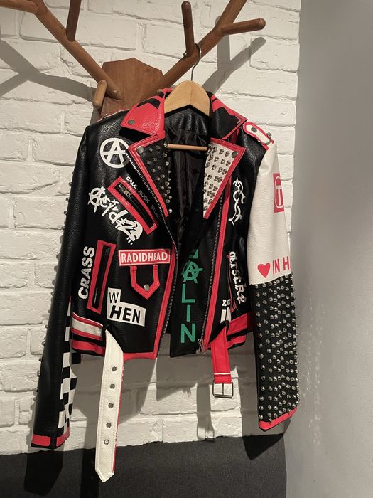 Ekstrawagancka kurtka młodzieżowa roz. 38