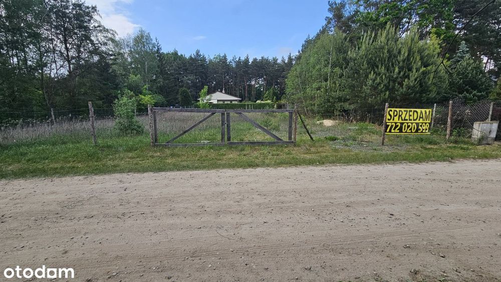 Działka budowlana w Ostrówku, wieś, las, cisza i spokój