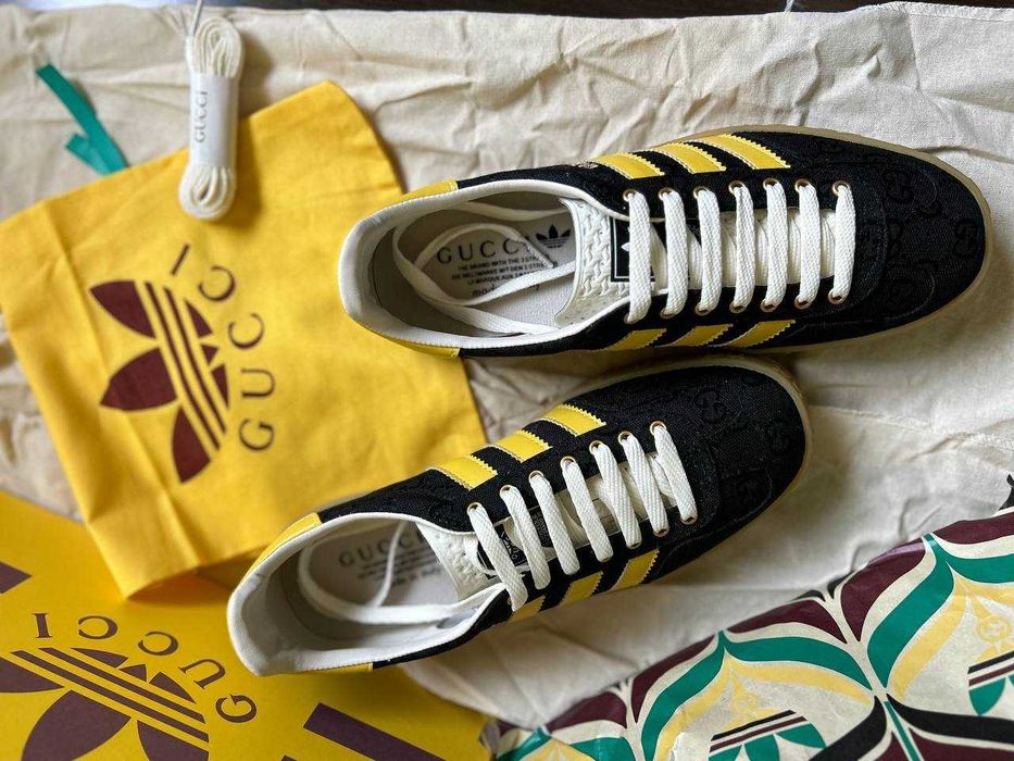 Buty Gucci x Adidas Gazelle Black damskie 39