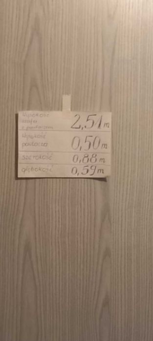 Szafa do przedpokoju