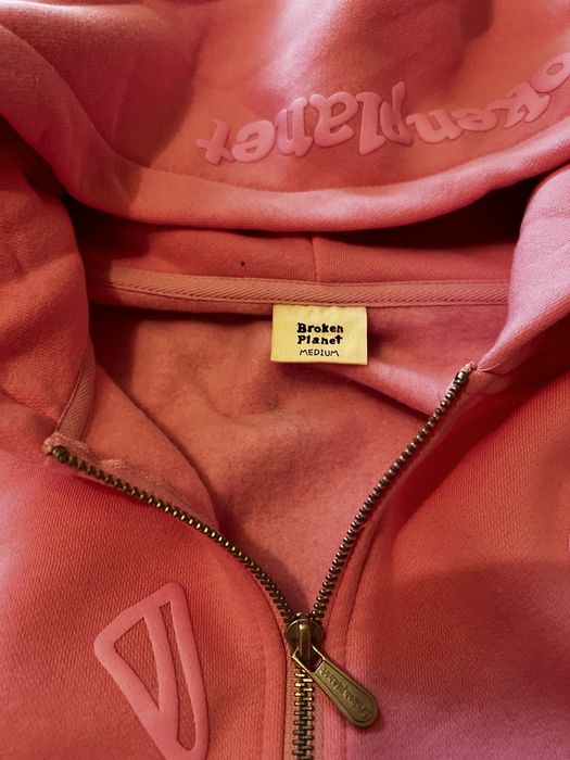 Худі дівчаче рожеве Broken planet