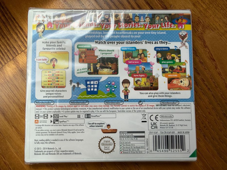 Tomodachi Life 3DS - gra nowa w folii