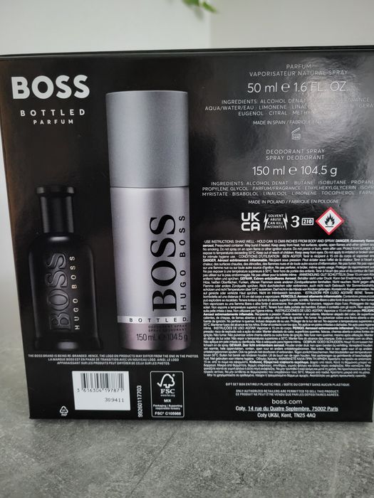Boss Bottled zestaw