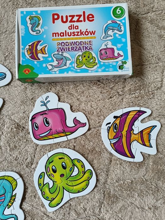 Puzzle dla malucha wodny świat