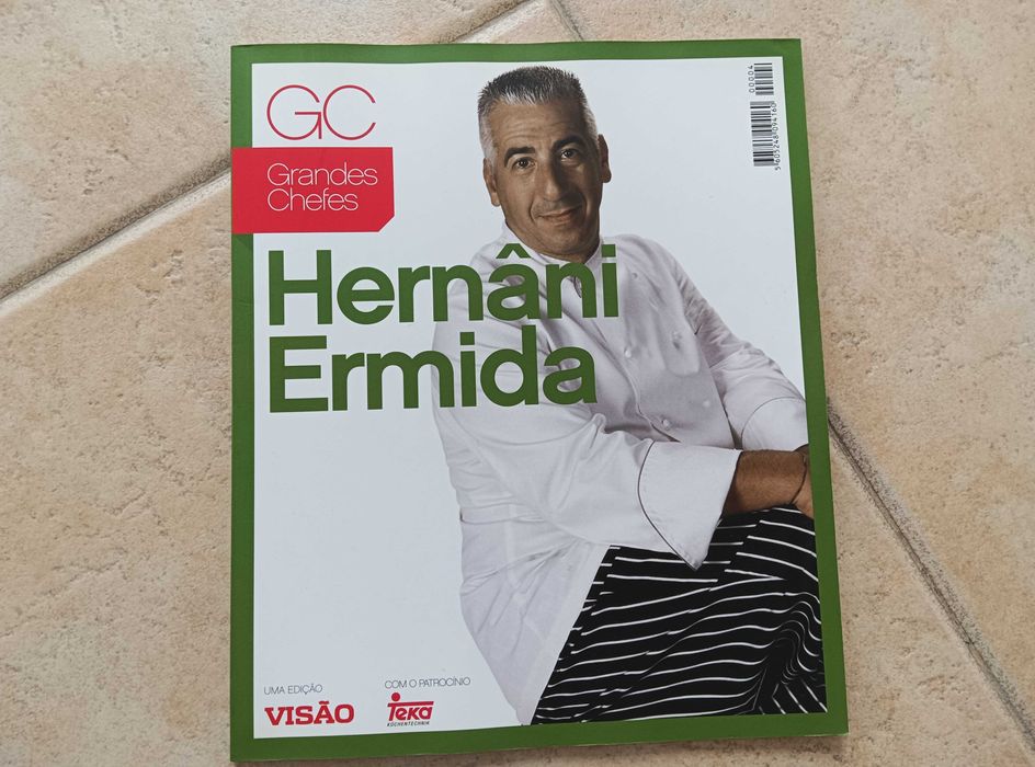 Livros de receitas de grandes Chefs