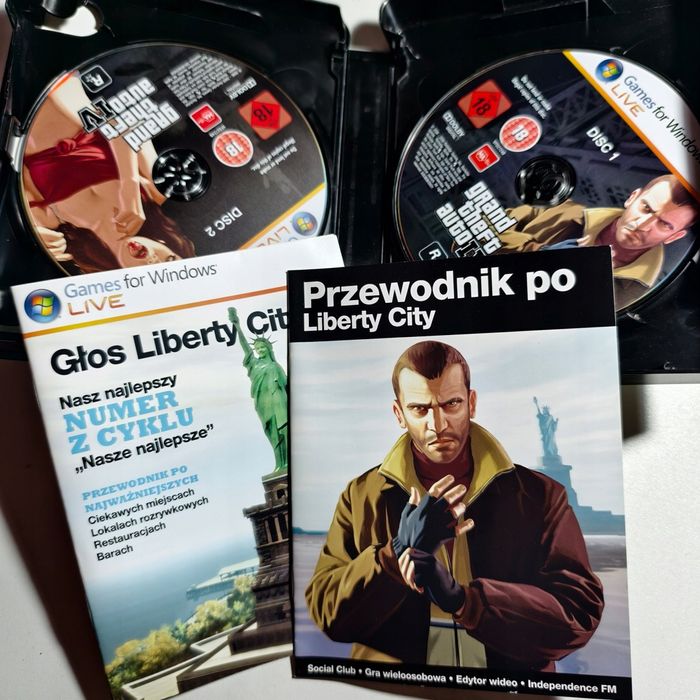 Gra PC - Grand Theft Auto IV 4 GTA - Polskie wydanie pudełkowe