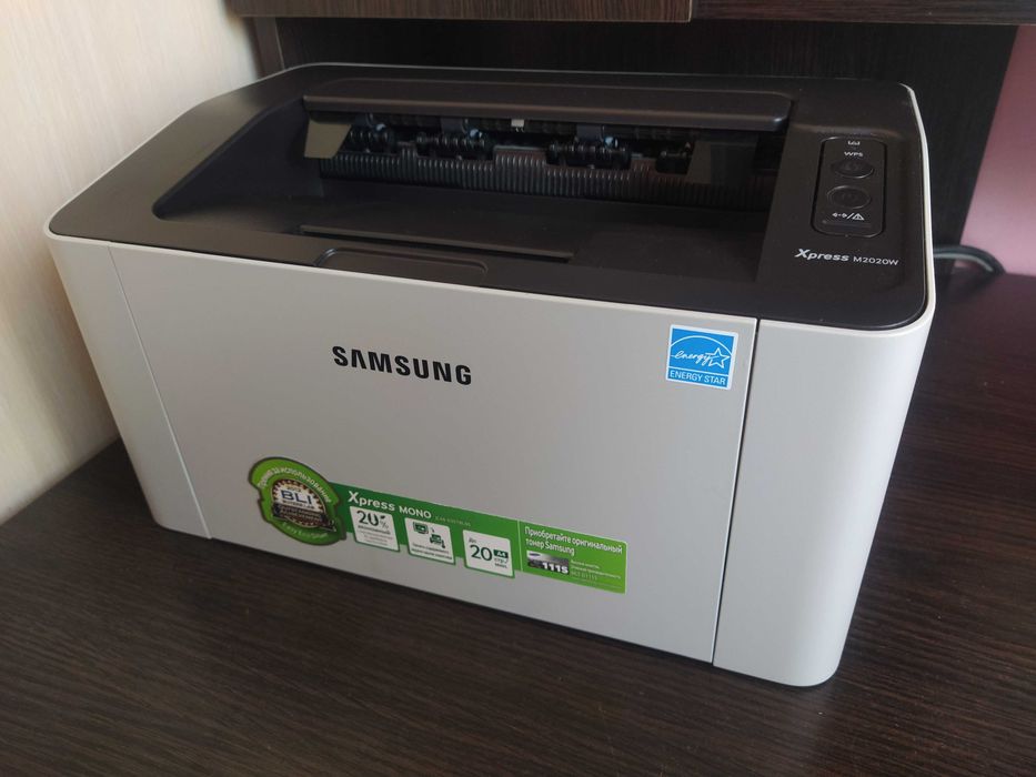 Лазерний принтер Samsung Xpress M2020W з Wi-Fi та NFC