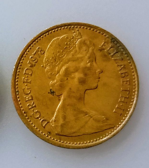 Moedas Reino Unido Inglaterra.