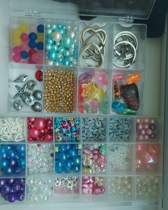 Koraliki roznego rodzaju