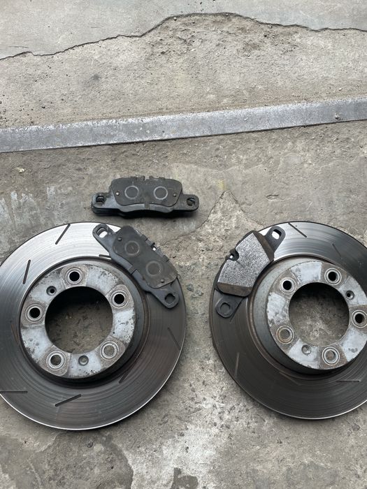 Комплект гальм порше, тормоза порш панамера 4s