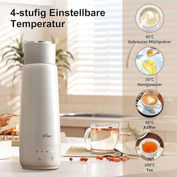 Przenośny Czajnik Bear 300 ml (3w1)