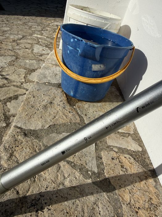 cana de pesca ao fundo