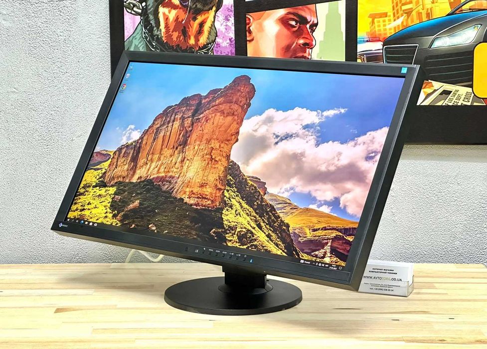 Монітор Eizo FlexScan EV2736W / 27'' / 2K / 2560x1440 / IPS / W-LED