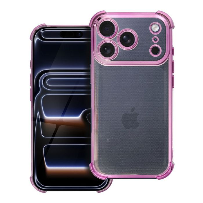 Futerał do iPhone 17 PRO Antishock Electro purpurowy